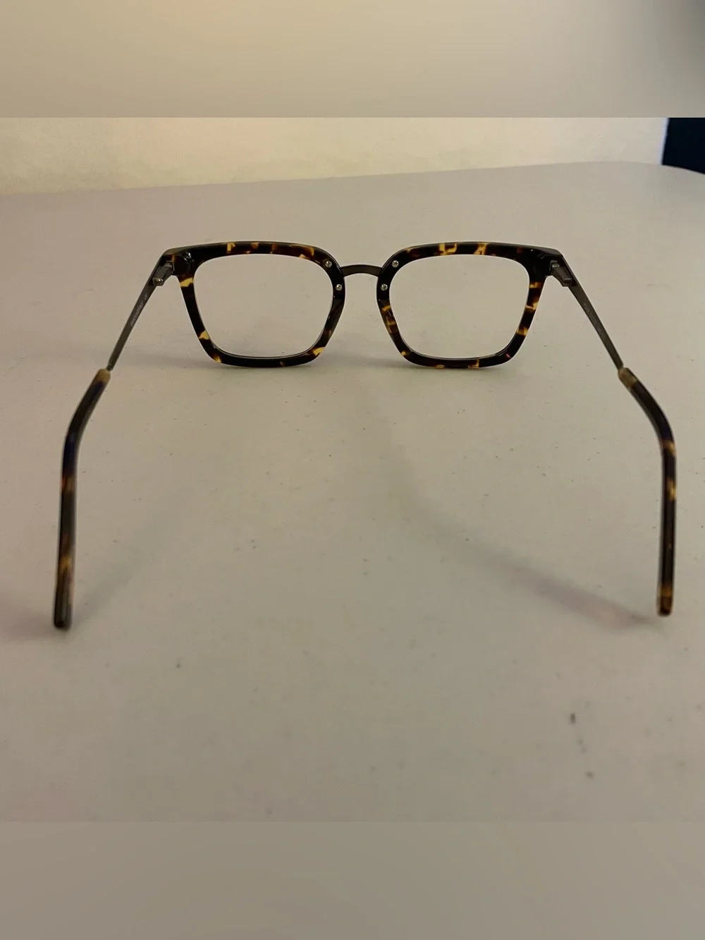 Eyebuydirect Poise Glasses Frame Only Square Tortoise Acetate & Metal Full-rim
